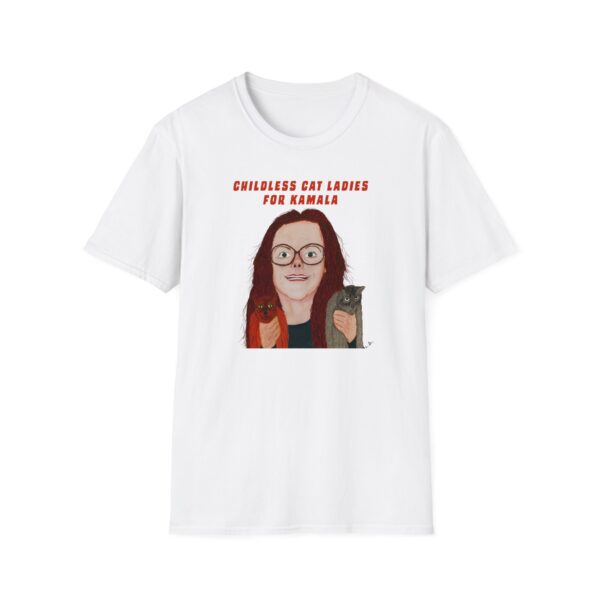 Childless Cat Ladies for Kamala T-Shirt - Image 2