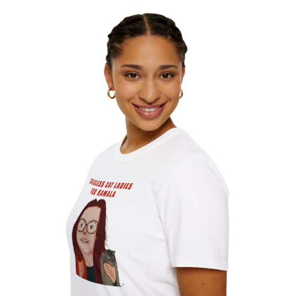 Childless Cat Ladies for Kamala T-Shirt - Image 10