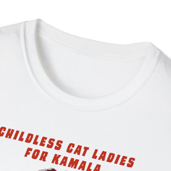 Childless Cat Ladies for Kamala T-Shirt - Image 4