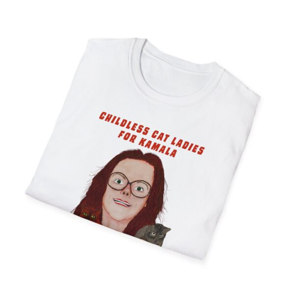 Childless Cat Ladies for Kamala T-Shirt - Image 5