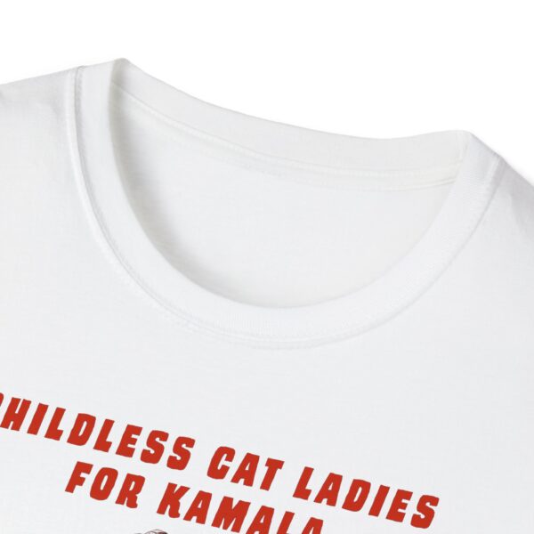 Childless Cat Ladies for Kamala T-Shirt - Image 4