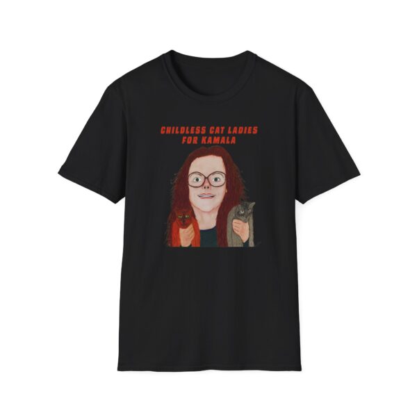 Childless Cat Ladies for Kamala T-Shirt - Image 2